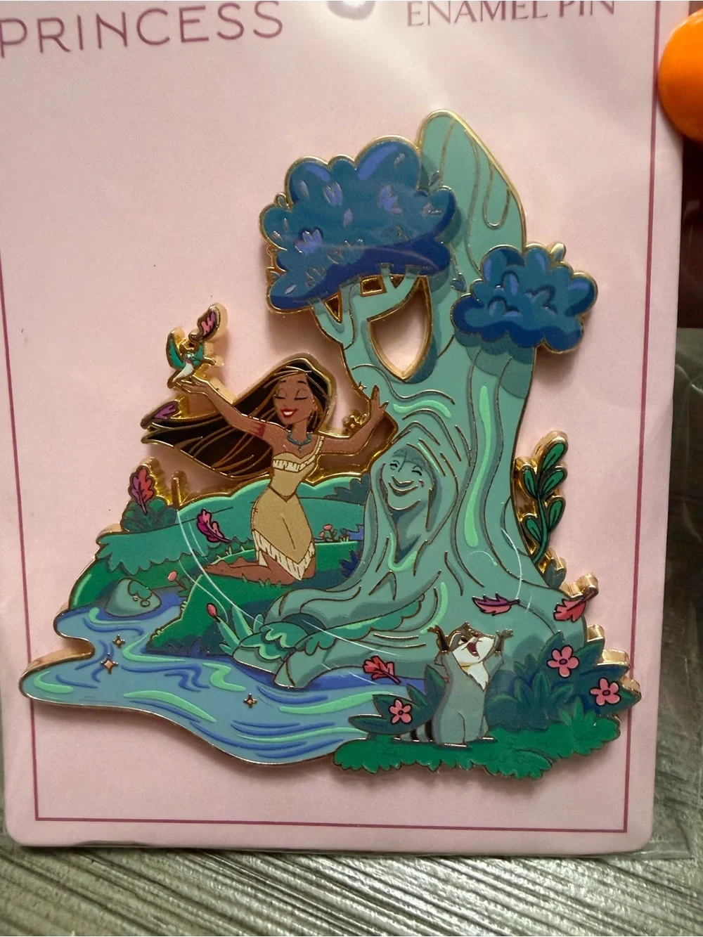 Disney PALM Pocahontas Colors of the Wind Care for Your World Collectible Pin